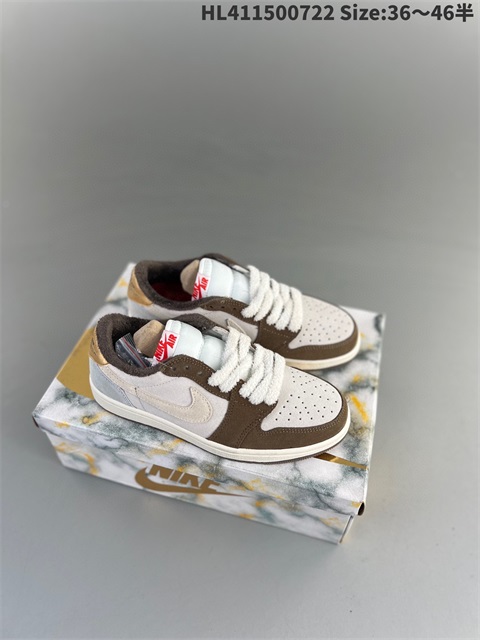 women air jordan 1 shoes H 2023-10-26-408